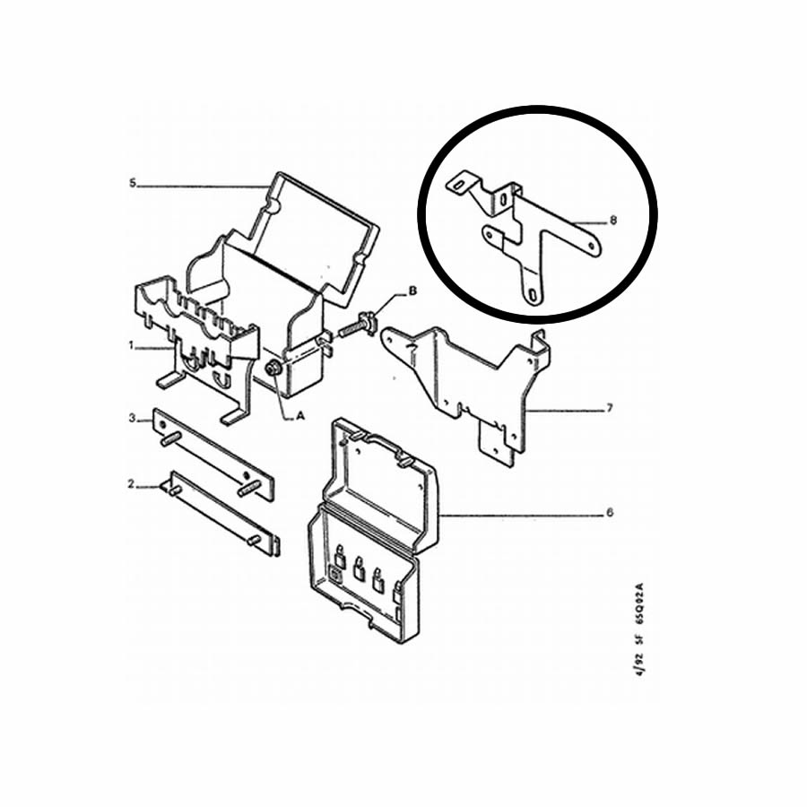 SOPORTE CAJA RELAY